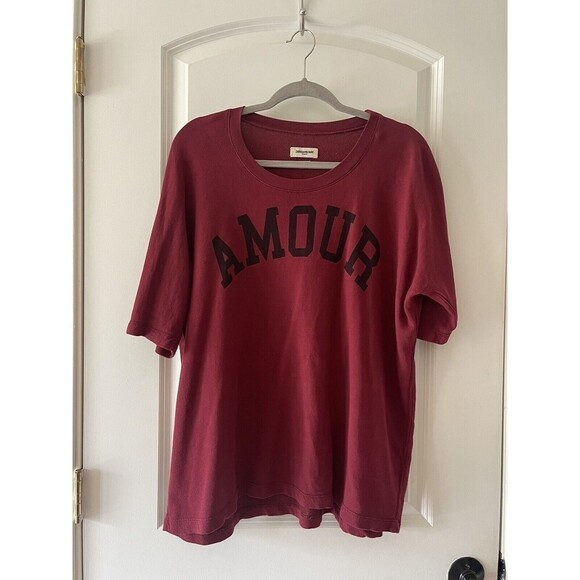 Zadig & Voltaire Size Small Oversized Walk Flock Amour T-Shirt - Picture 5 of 10